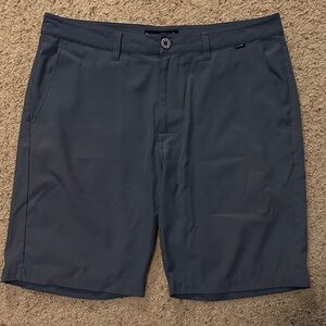 Travis Mathew Men's Navy Flat Front Performance Shorts